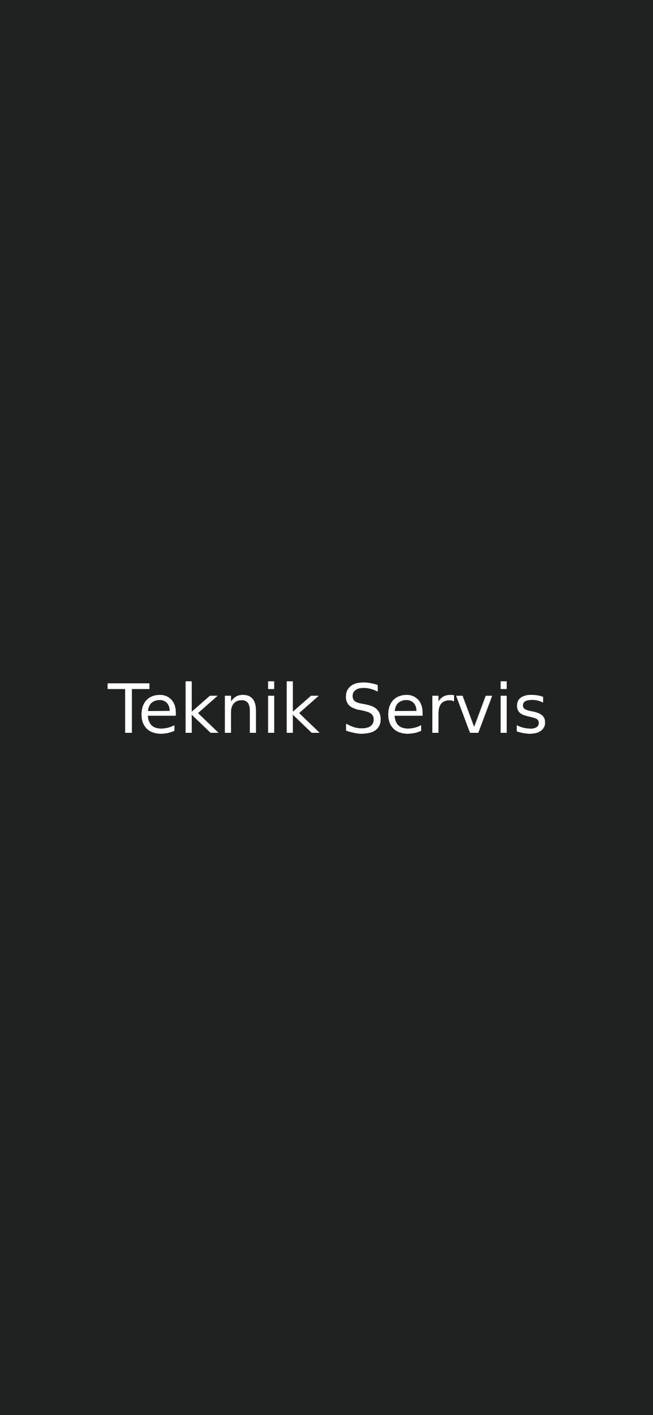 Teknik Servis screenshot